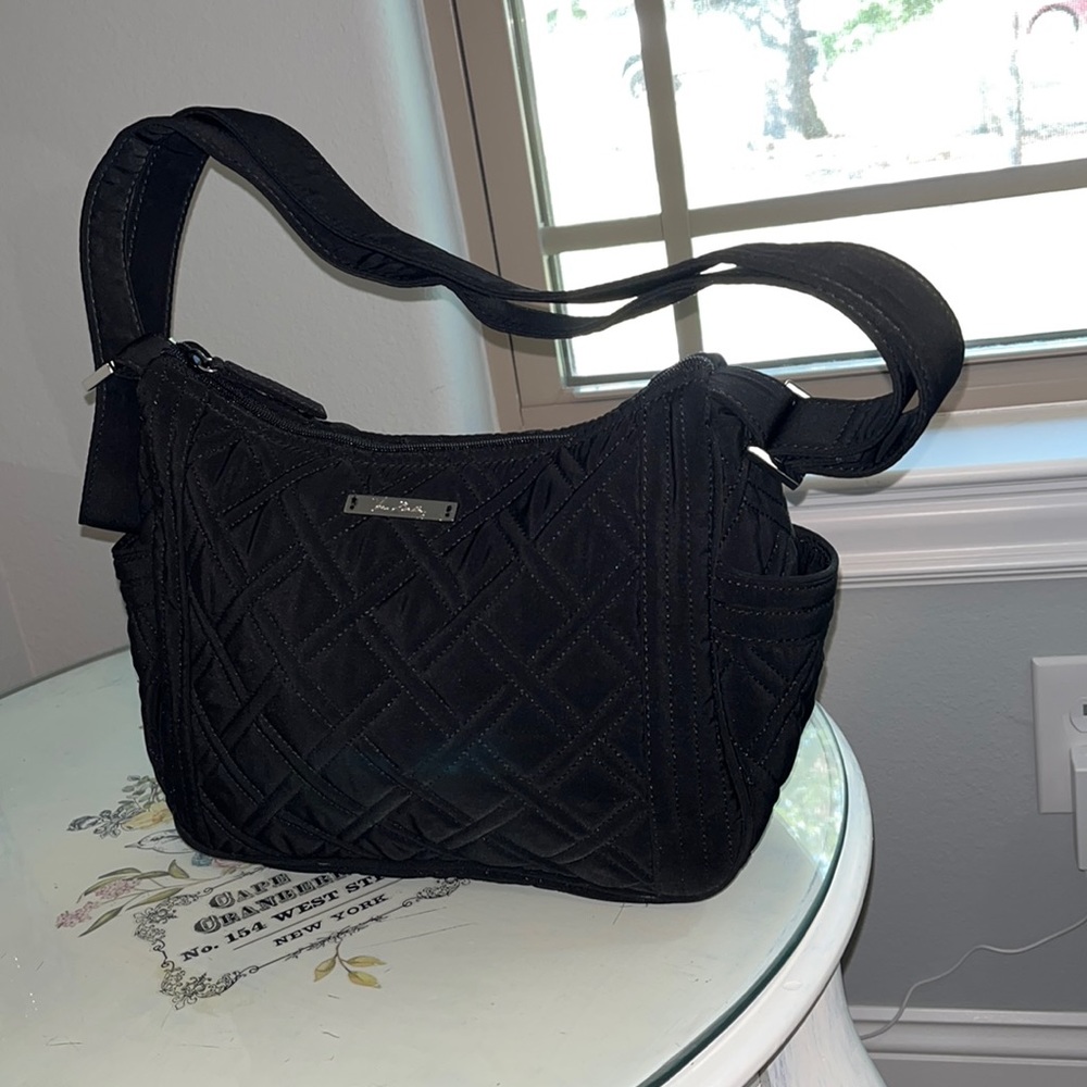 Vera Bradley black shoulder purse